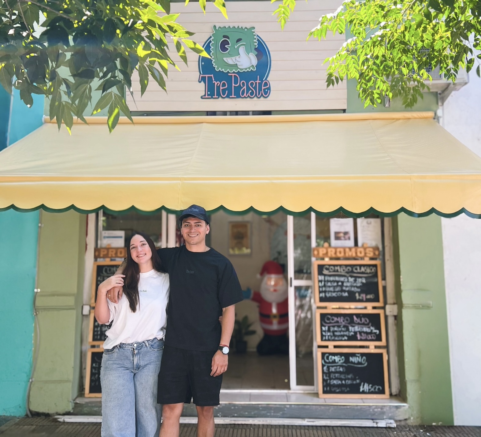 Mili y Nico, creadores de Tre Paste